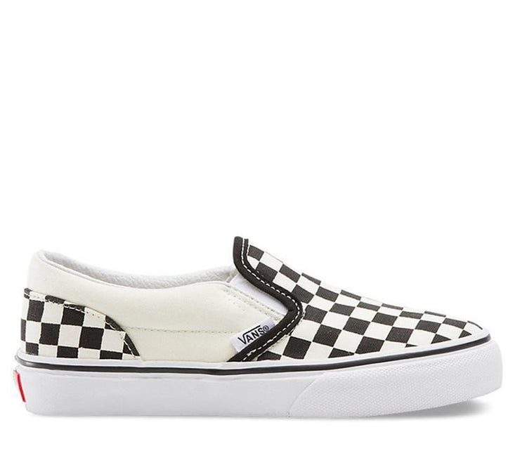 Vans Youth Classic Slip-On Checkerboard Black White VN000ZBUE01