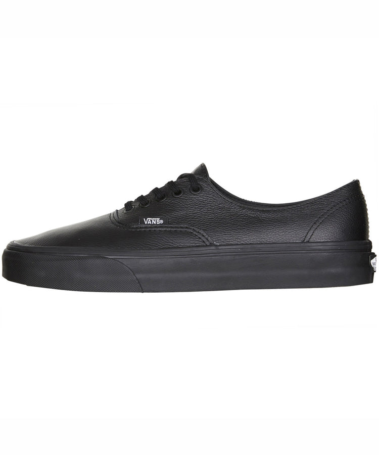 Vans Authentic Decon Premium Leather Black Black VN-018CGKM Famous Rock Shop Newcastle 2300 NSW Australia