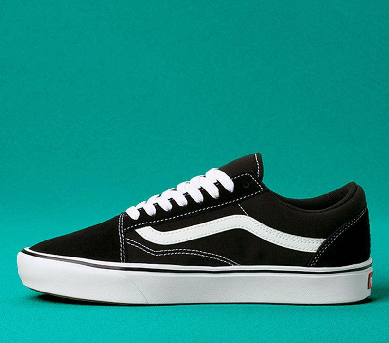 Skool Vans Comfycush Old Skool Shoes Black Vans Comfycush Old Skool Unisex Shoes Mens 5/ Womens Color