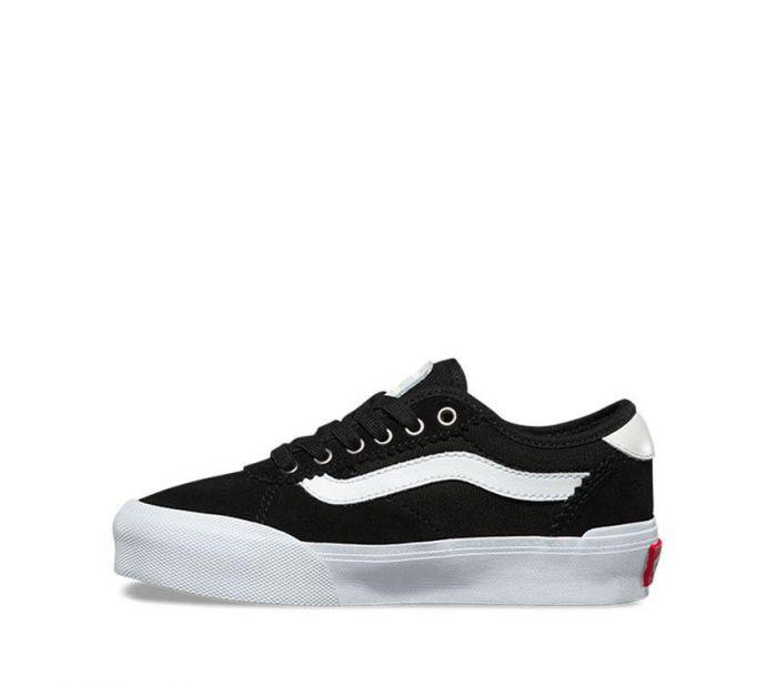 Vans Chima Pro 2 Kids Suede Canvas Black White VN-0A3MWCLJU Famous Rock Shop Newcastle, 2300 NSW. Australia. 4