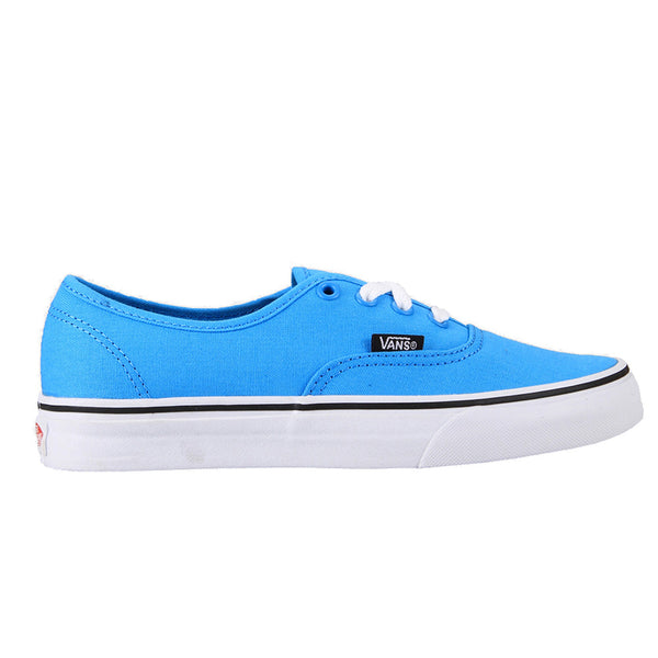 Vans authentic black blue online