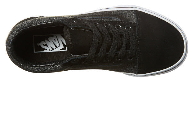Vans Kids Old Skool Suede Black Grey Shoe VN0A38HBOSN