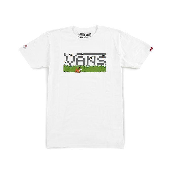 Vans MN Nintendo SS Tee White VN0A2Z6NWHT Famous Rock Shop Newcastle 2300 NSW Australia