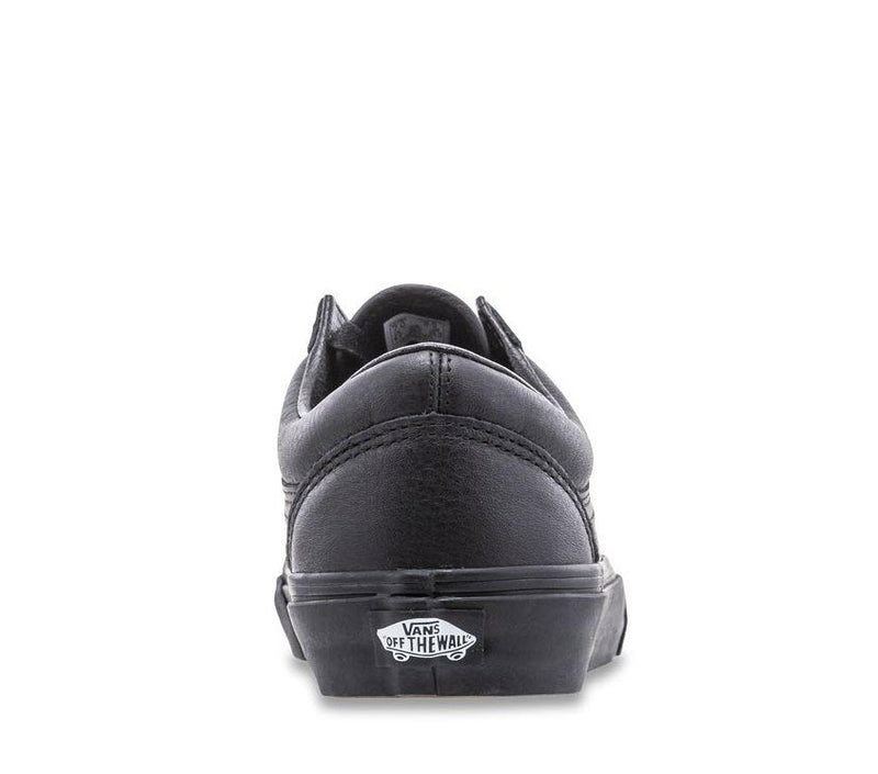 Vans Old Skool Leather Black Mono – Famous Rock Shop