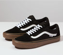 Vans Old Skool Pro Black White Medium Gum VN000ZD4BW9 Suede & Canvas Skate Shoe