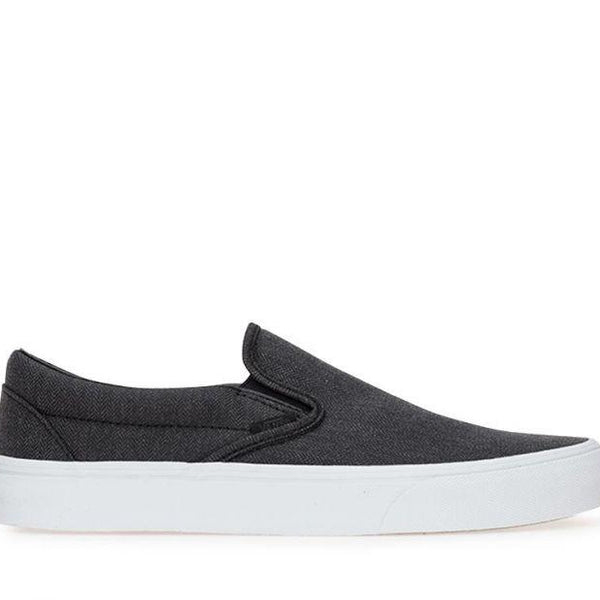 Vans Slip On Herringbone Black True White VNA38F7QCZ Famous Rock Shop