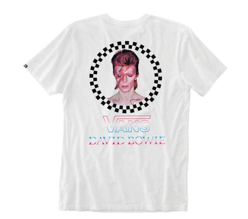 Vans X David Bowie Aladdin Sane Short Sleeve T-Shirt VNA3WCOWHT Famous Rock Shop Newcastle, 2300 NSW. Australia. 4