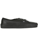 Vans Authentic (Italian Leather) Black /Black The Leather Authentic is a simple lace-up low top with a durable leather upper school shoe Famous Rock Shop Newcastle 2300 NSW Australia