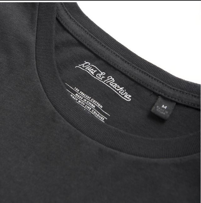 Deus Venice CA Pk Address Tee Black DMS41065A