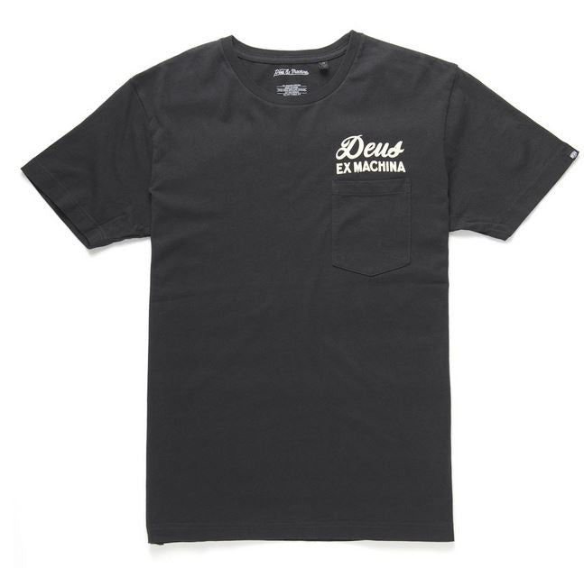 Deus Venice CA Pk Address Tee Black DMS41065A