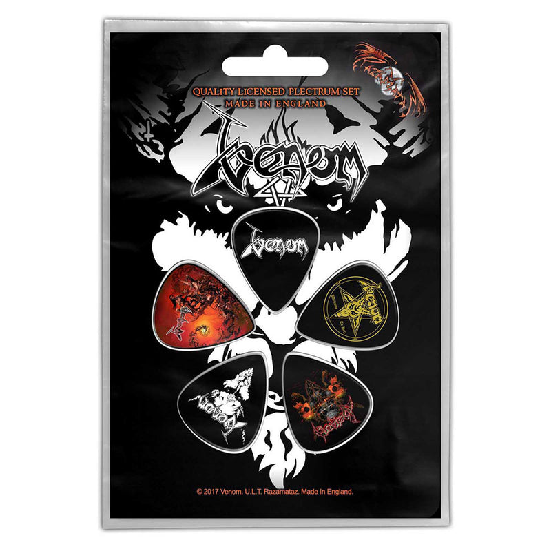 Venom Black Metal Plectrum Pack