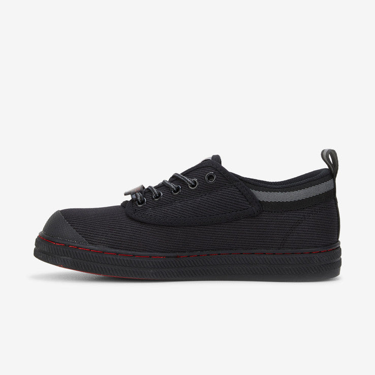 Volley Safety Canvas Black Steel Cap Toe