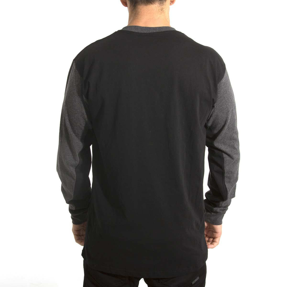 Jetpilot Moto Classic Men's LS Tee Black / Charcoal Long Sleeve Tee   Famous Rock Shop. 517 Hunter Street Newcastle, 2300 NSW. Australia.