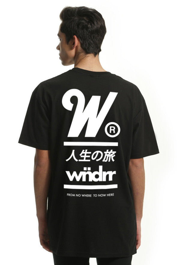 WNDRR Paranoid Custom Fit Tee Black