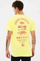 WNDRR Sushi Palace Custom Fit Tee Yellow W17JA008YELS