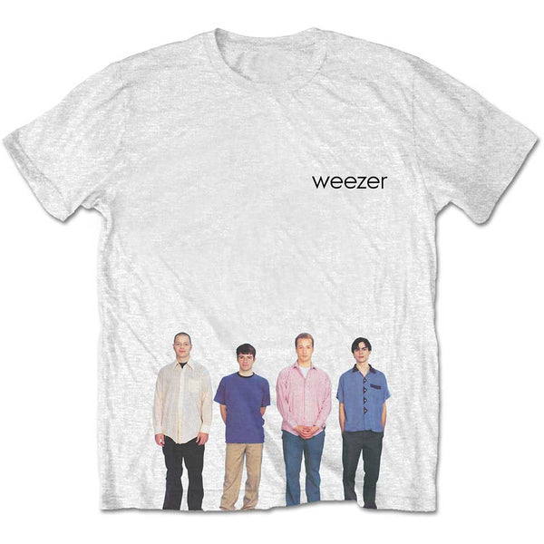 Weezer Blue Album Unisex T-Shirt White