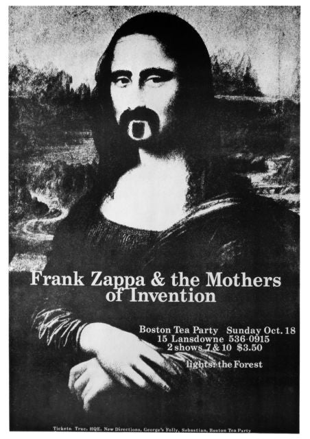 Zappa Mona Lisa eu Poster