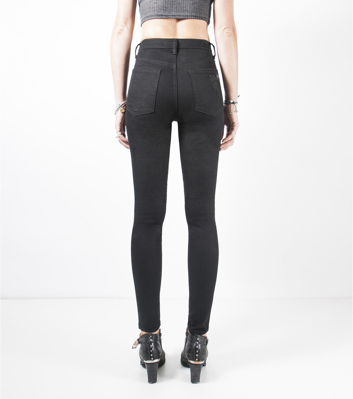 Ziggy Denim Sticks & Bones Jean - Black Trash