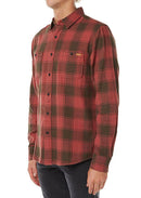 Zoo York Hunter Shirt Long Sleeve Red ZY-MSC6039