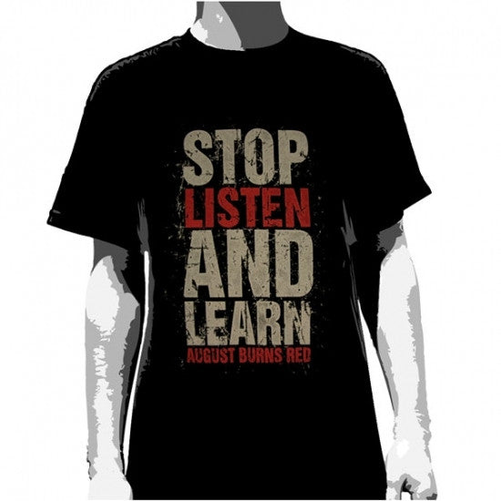 August Burns Red - Stop, Listen and Learn  Famous Rock Shop Newcastle 2300 NSW Australia