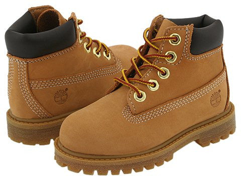 Timberland Toddlers 6 IN Premium Wheat Nubuck 12809