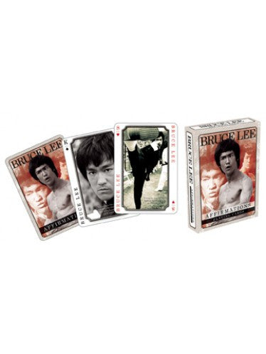 Bruce Lee Affirmations Playing Cards
