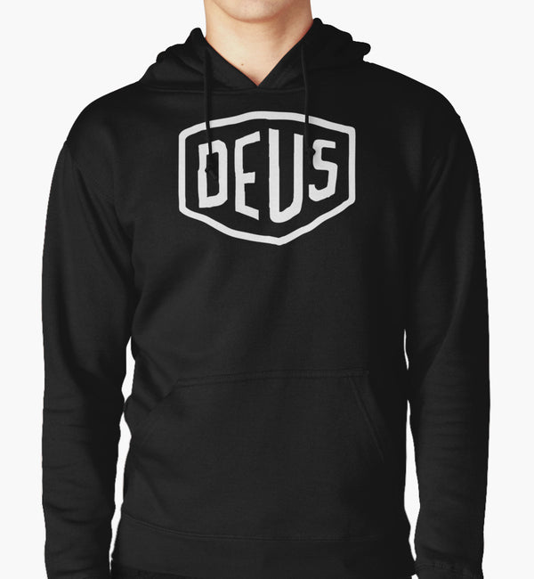 Deus Shield Hoodie Black