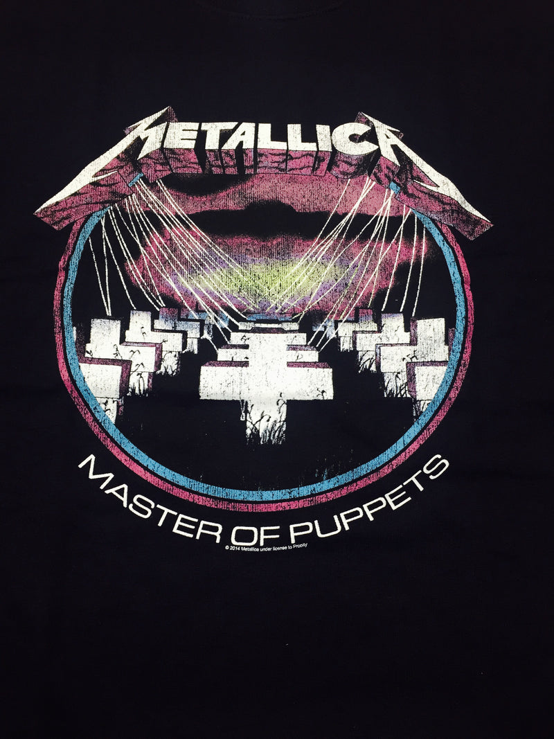 Metallica Master of Puppets T-Shirt Famous Rock Shop Newcastle 2300 NSW Australia