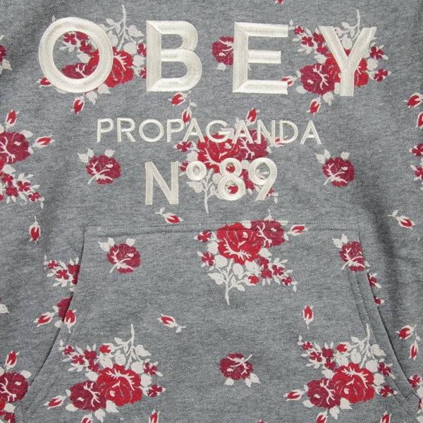 Obey Pearse Pullover Floral Hoodie