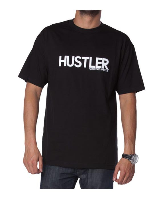 Hustler Classic Men's Black T-Shirt