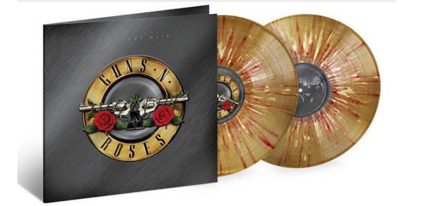 GUNS N ROSES Greatest Hits Limited Edition Gold red white Vinyl 2LP