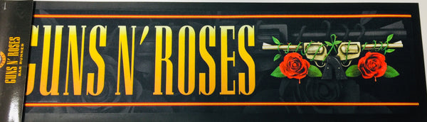 Guns N Roses Flower Logo Bar Runner