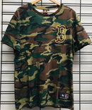 Majestic Athletic MLB Boston Red Sox Chesney Tee Woodland Camo