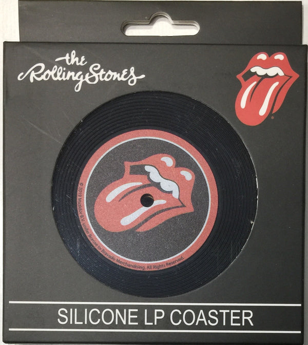 Rolling Stones 4 Vinyl Coasters