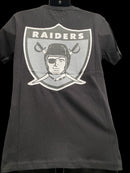 Oakland Raiders NFL Retro Repeat Tee MNOR0033PC