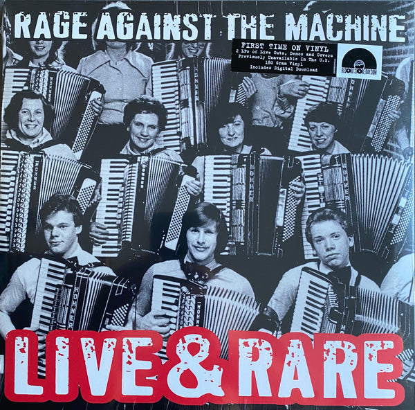 Rage Against The Machine Live & Rare RSD Bf 2018 Vinyl 2LP