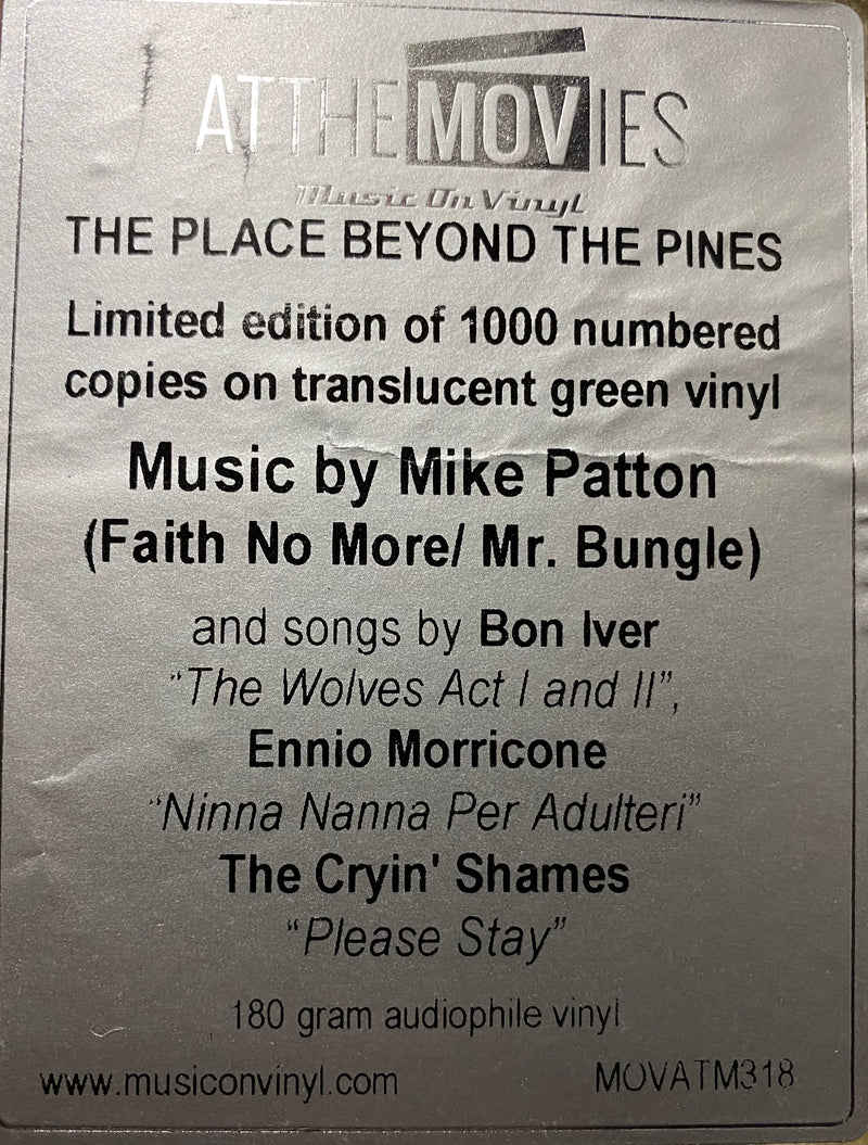 Soundtrack Patton Place Beyond The Pines Limited Translucent Vinyl LP
