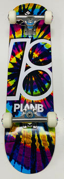 PLANB Tie-Dye Skateboard Complete 71/2