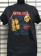 Metallica T-Shirt And Justice For All Famous Rock Shop. Newcastle, 2300 NSW Australia.