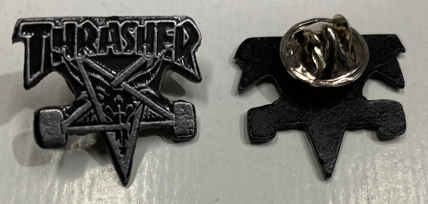 Thrasher Flame pin