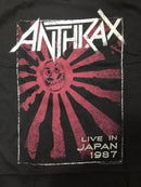 Anthrax Live In Japan 1987 Tee Tshirt