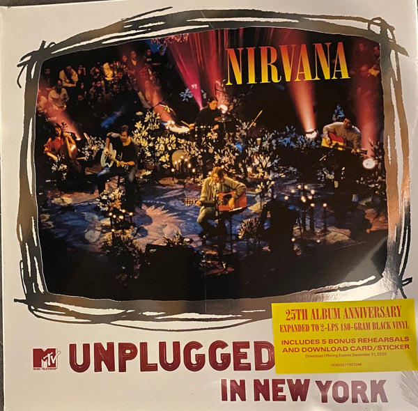 Nirvana MTV Unplugged In New York Vinyl 2 LP Set