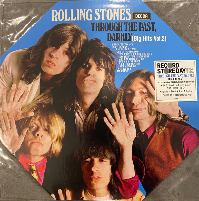 The Rolling Stone Through The Past Darkly Record Store Day LTD Edition Orange Vinyl