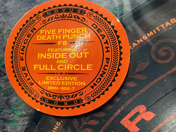 Five Finger Death Punch F8 2LP Picture Disc Vinyl Limited Edition