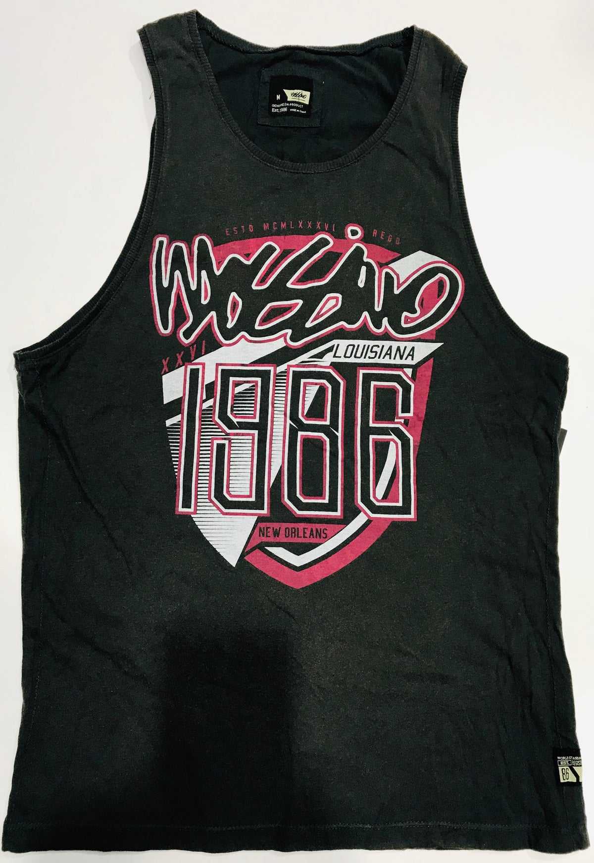 Mossimo Louis Tank Vintage Black OM22CA