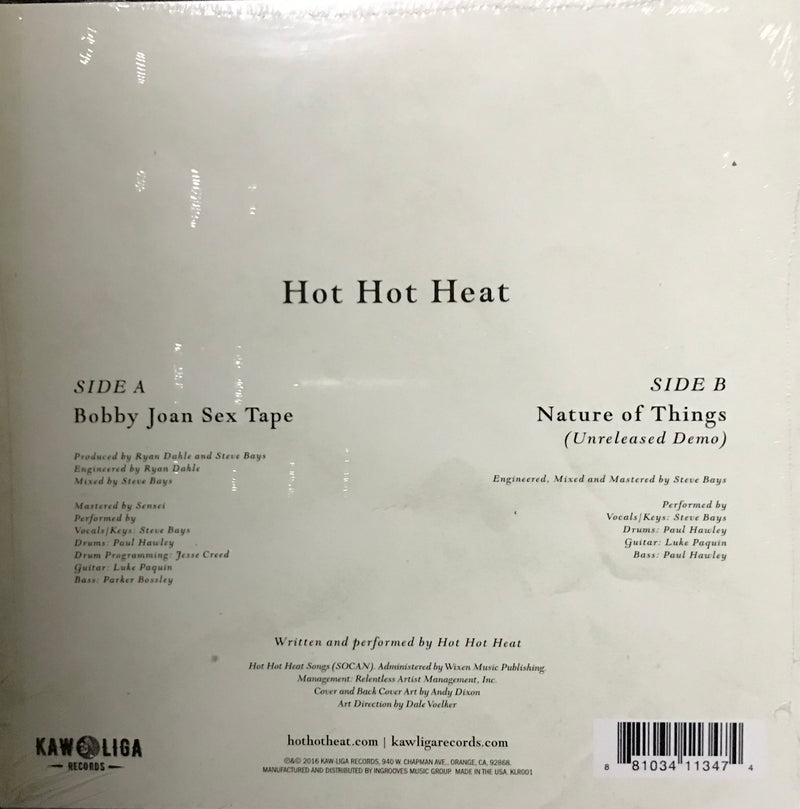 Hot Hot Heat Nature Of Thing Record Store Day 7 Inch Red Vinyl Record Famous Rock Shop Newcastle 2300 NSW Australia