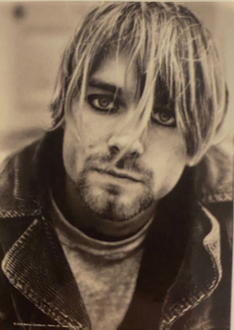 Kurt Cobain Textile Poster Flag