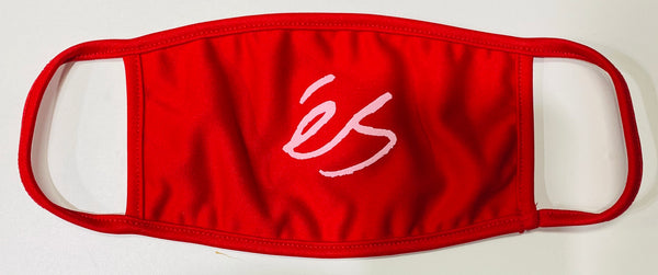 ES Face Script Mask Red