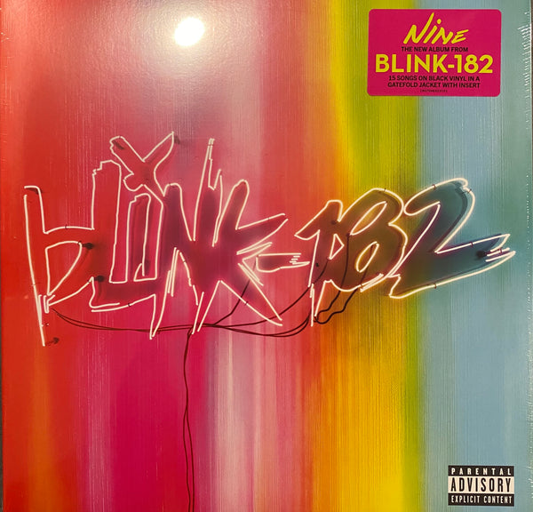 Blink 182 Nine Black Vinyl LP Famousrockshop
