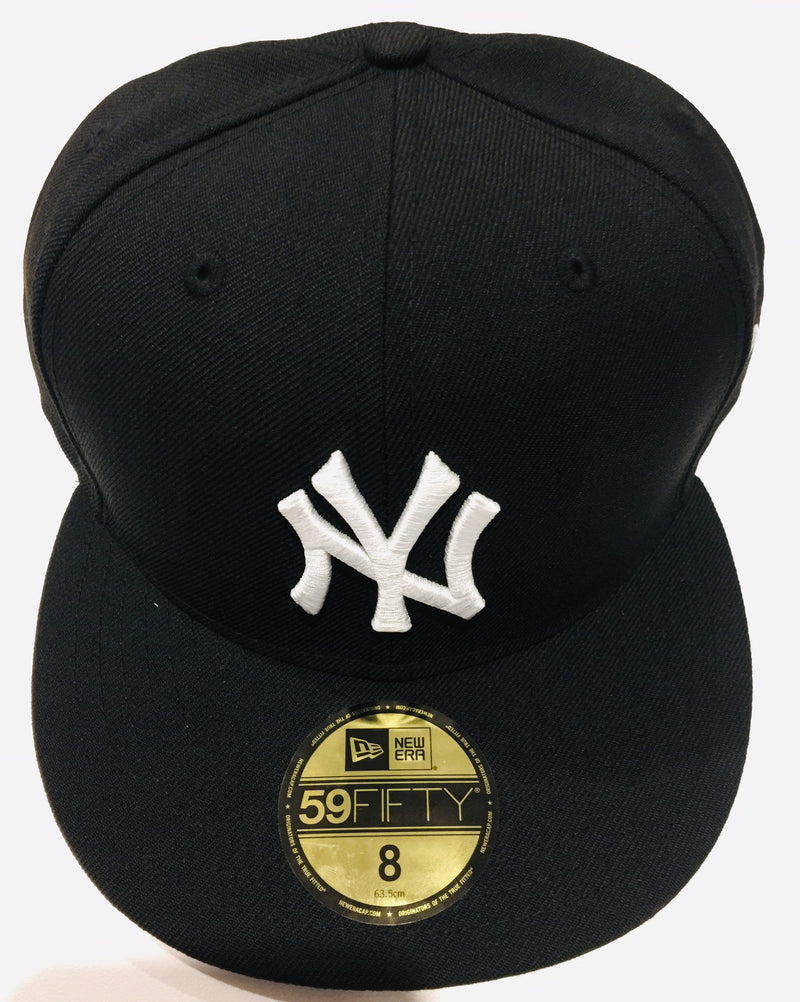 New Era New York Yankees Black 59FIFTY Fitted Cap